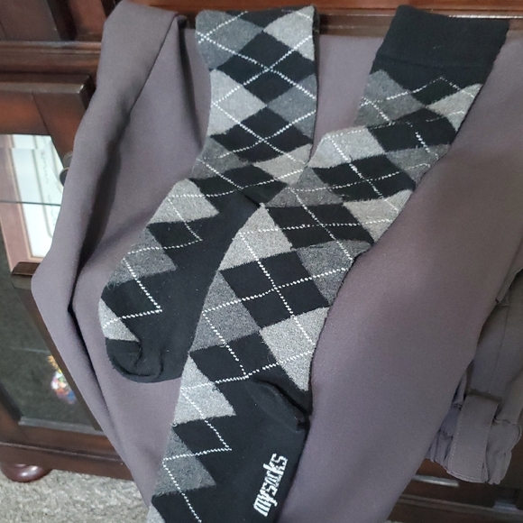 Men's Charcoal Golf Knickers - Picture 5 of 6